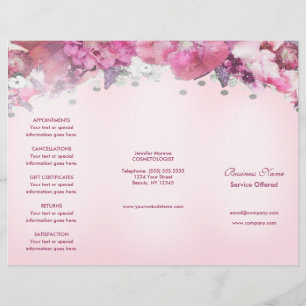 Rose Blush Menu & Pricing