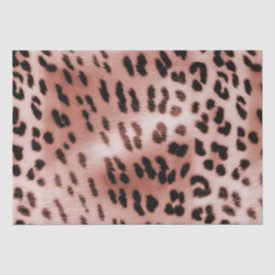 Rose Blush Pink Leopard Tissue Paper