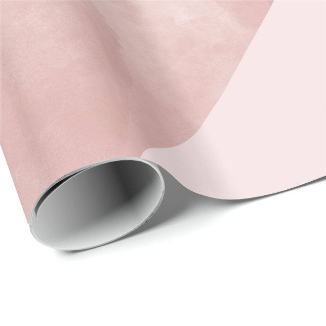Rose Blush Wrapping Paper (Roll Corner)