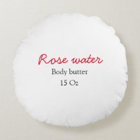 Rose body butter add your text name custom weight