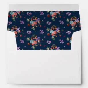 Rose Bouquet Floral Pattern Envelope