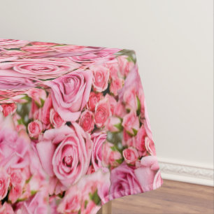 Rose Bouquet Flower Explosion Tablecloth