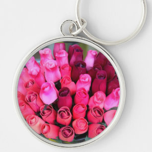 rose bouquet keychain
