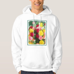 Rose Bouquet Painting - Cute Original Flower Art Hoodie