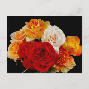 Rose Bouquet Postcard
