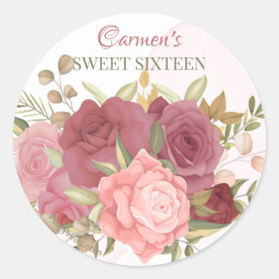 Rose Bouquet Stickers 