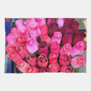 rose bouquet towel