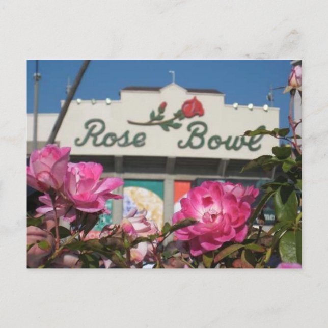 Rose Bowl Postcard (Front)