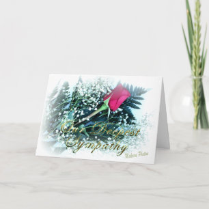 Rose Bqt on Snow S 84-z Card