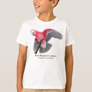 Rose Breasted Cockatoo Kids T-Shirt