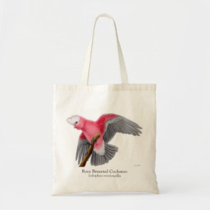 Rose Breasted Cockatoo Tote Bag