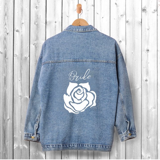 Rose Bride Denim Jacket (Creator Uploaded)