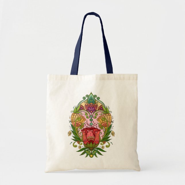 Rose Brooch™ Tote Bag (Front)
