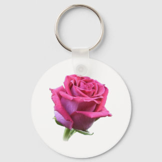 Rose Bud Picture Keychain