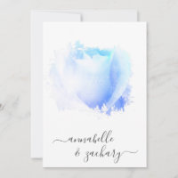 *~* Rose Bud + RSVP - QR AR8 Wedding Invitation