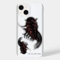 "Rose Bud Thorns Abstraction", iPhone Case