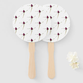 Rose Buds,  Hand Fan