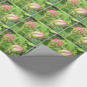 Rose Buds Wrapping Paper