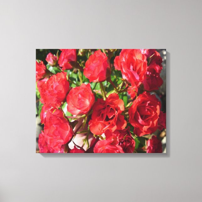 Rose Bundle Canvas Print (Front)