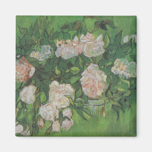 Rose Bush by Vincent Van Gogh Magnet