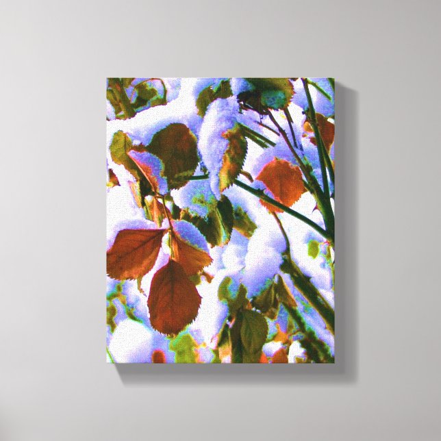 Rose Bush Surprise Canvas Print (Front)