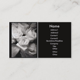 Rose business card