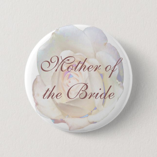 Rose Button Pin (Front)