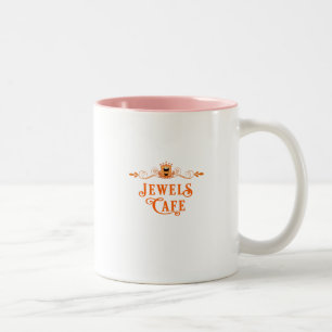 Rose by Jewels Arthur: Jewels Cafe Series Two-Tone Coffee Mug