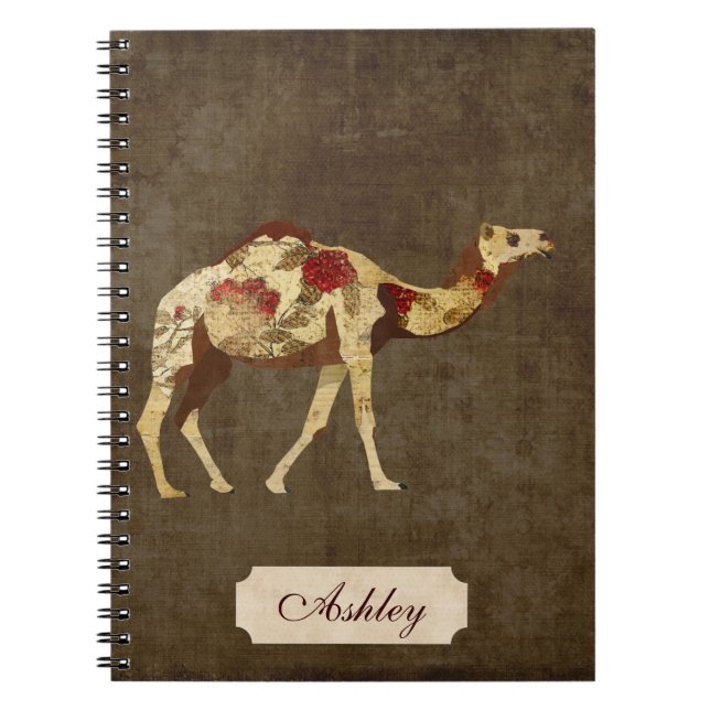 Rose Camel Notebook (Front)