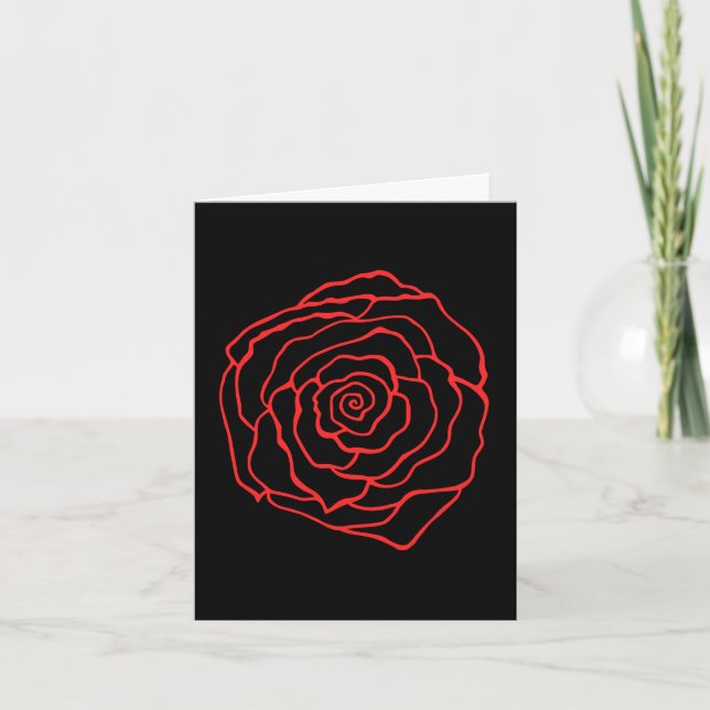 Rose Card (Front)