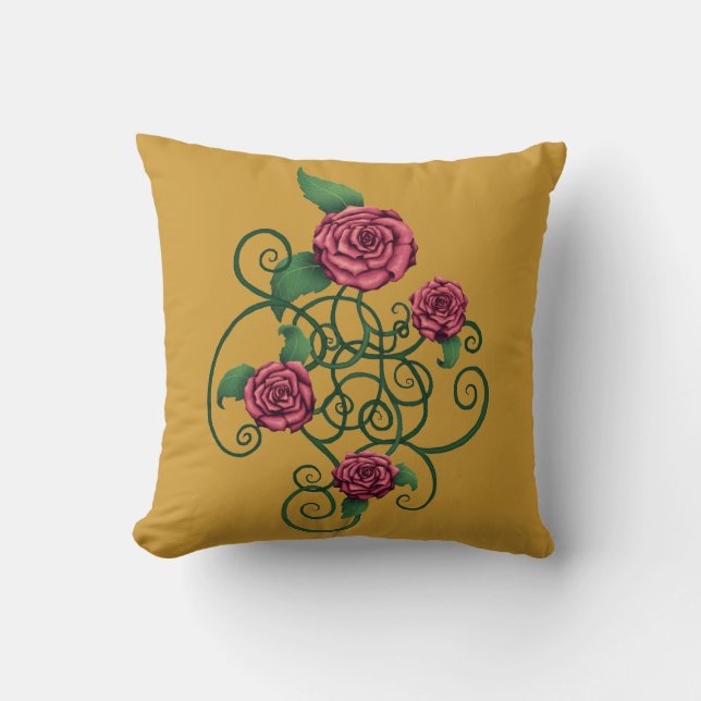 Rose Carouche Cushion (Front)