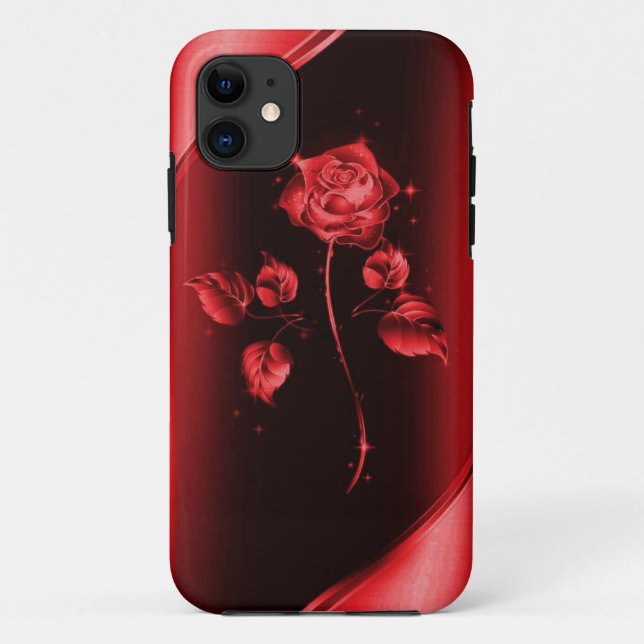Rose Case-Mate iPhone Case (Back)