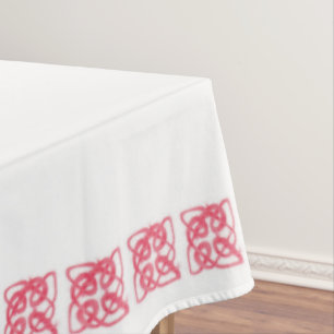 Rose Celtic Knot 60 x 104 Tablecloth