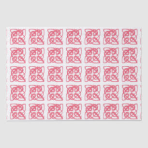 ROSE CELTIC KNOT Tissue Paper