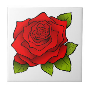 Rose Ceramic Tile