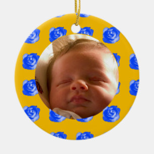 Rose Ceramic Tree Decoration