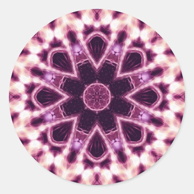 Rose Circle Sticker (Front)