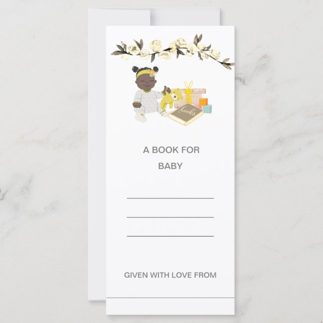 Rose Coastal Shower Ethnic Baby 1 for Books (Front)