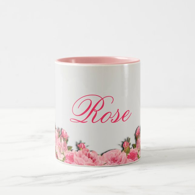 Rose Coffe Mug (Center)