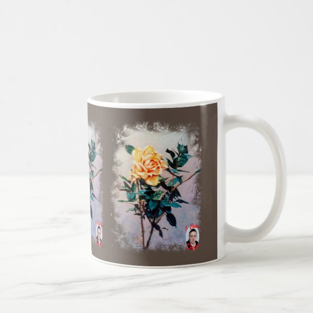 Rose Coffee Mug (Right)