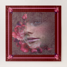 Rose Coloured Beauty Puzzle