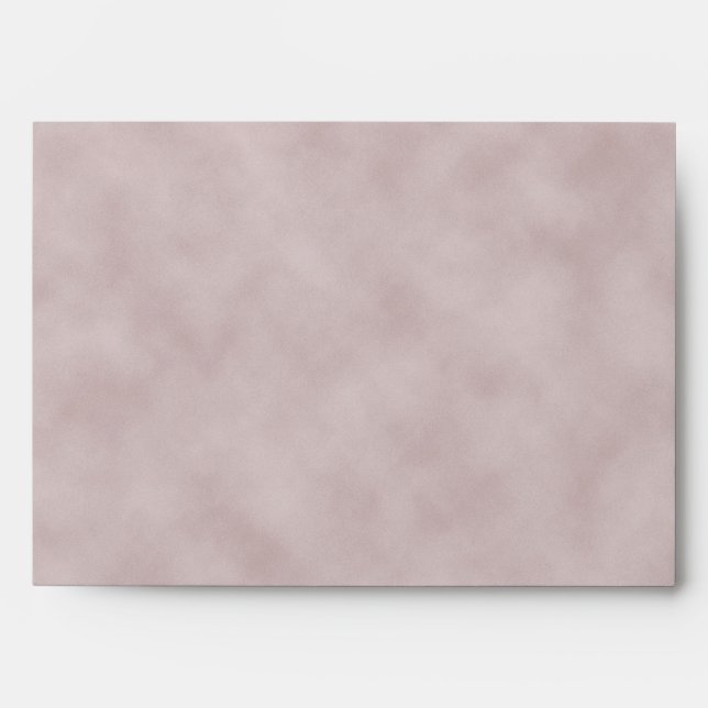 Rose Coloured Parchment Texture Background Envelopes (Front)