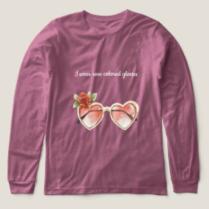 Rose Coloured Sunglasses Tri-Blend Shirt