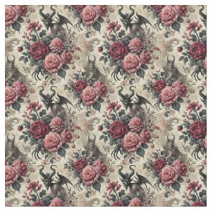 Rose Crematory – Gothic Dense Tile Fabric