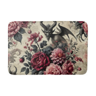 🔥 Rose Crematory – Gothic Victorian Bath Mat