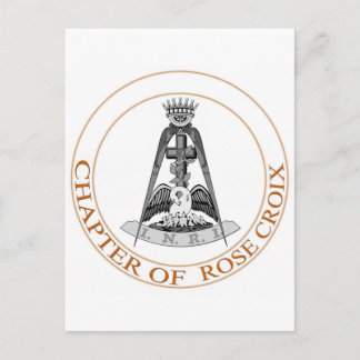 Rose Croix Scottish Rite Postcard