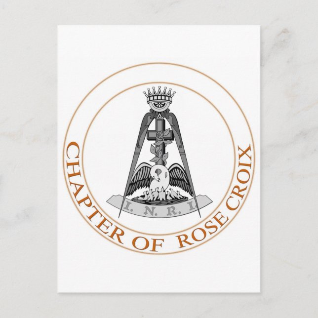 Rose Croix Scottish Rite Postcard (Front)