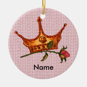 Rose Crown  ornament 