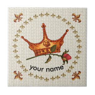 Rose Crown Tile