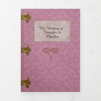 Rose Damask Fairy Tale Wedding Photo